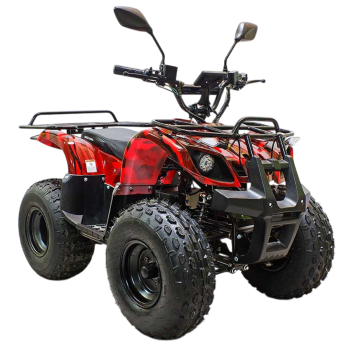 Электроквадроцикл GreenCamel Атакама T120 (48V 800W R8 Цепной привод) Армейский красный