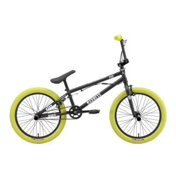 Велосипед BMX Stark Madness 2 2024 черно-желтый