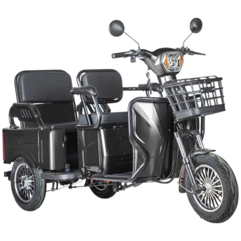 Электротрицикл Rutrike Gelbert Tuban 48V/60V 600Вт Чёрный